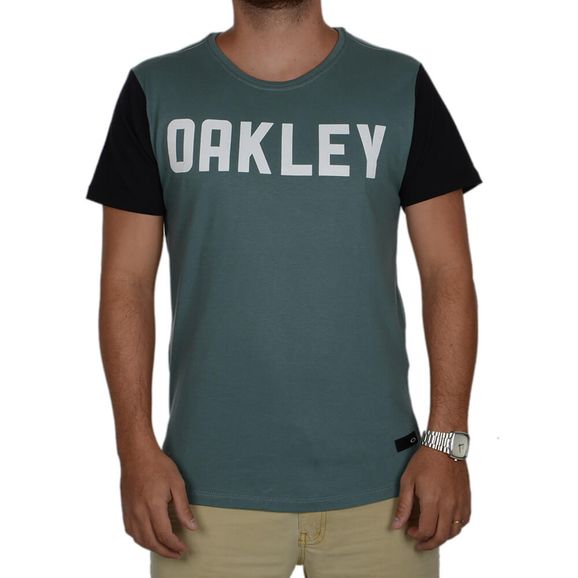 Camiseta Oakley O-Rec Shibuya Verde Mescla os melhores preços