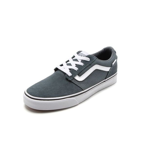 vans cinza escuro