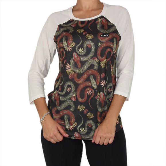 Camiseta-Manga-Longa-Hurley-Raglan-Thread-Lightly