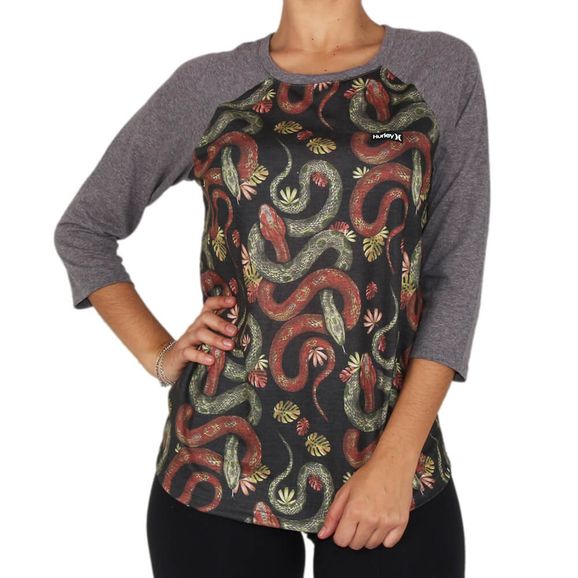 Camiseta-Manga-Longa-Hurley-Raglan-Thread-Lightly