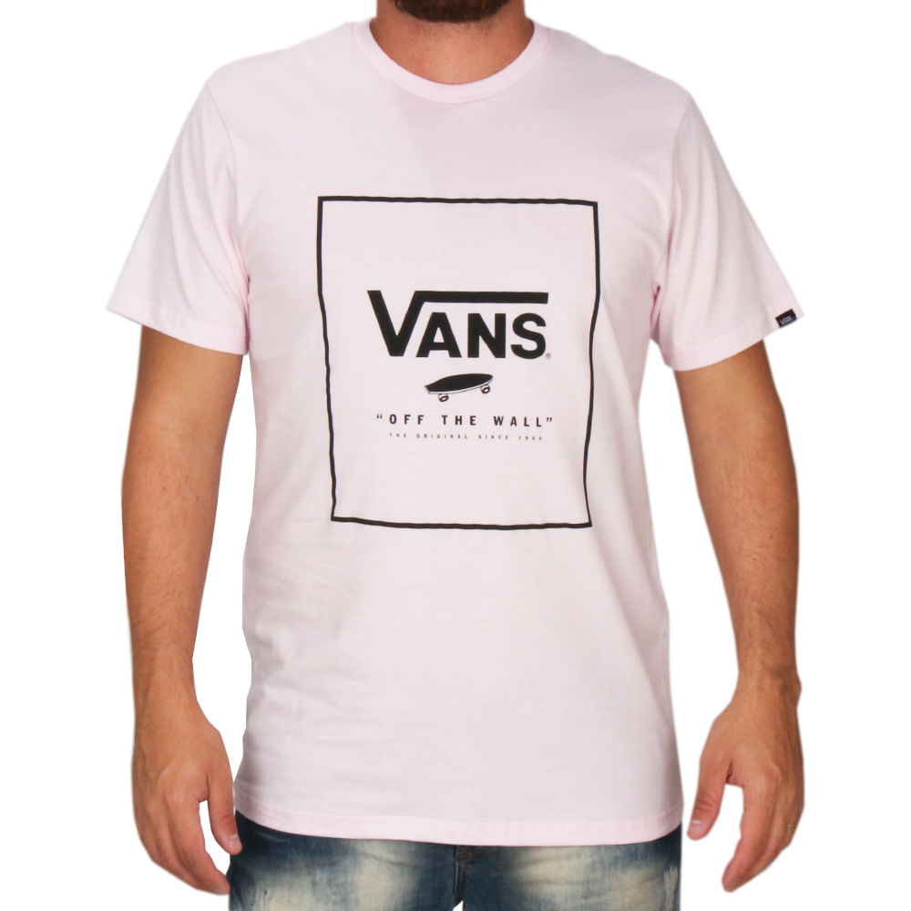 camiseta vans print box