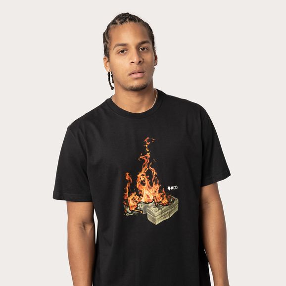 Camiseta Hurley Estampada Burn Baby - centralsurf
